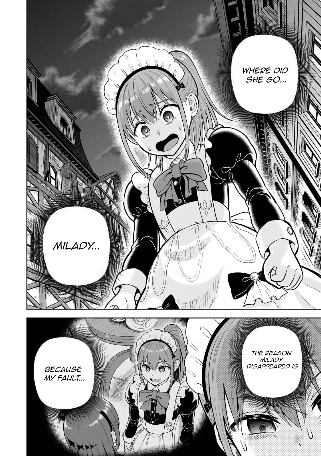Sword Saint Reborn as a Maid, Ruling with a Broom. Chapter 3 page 2