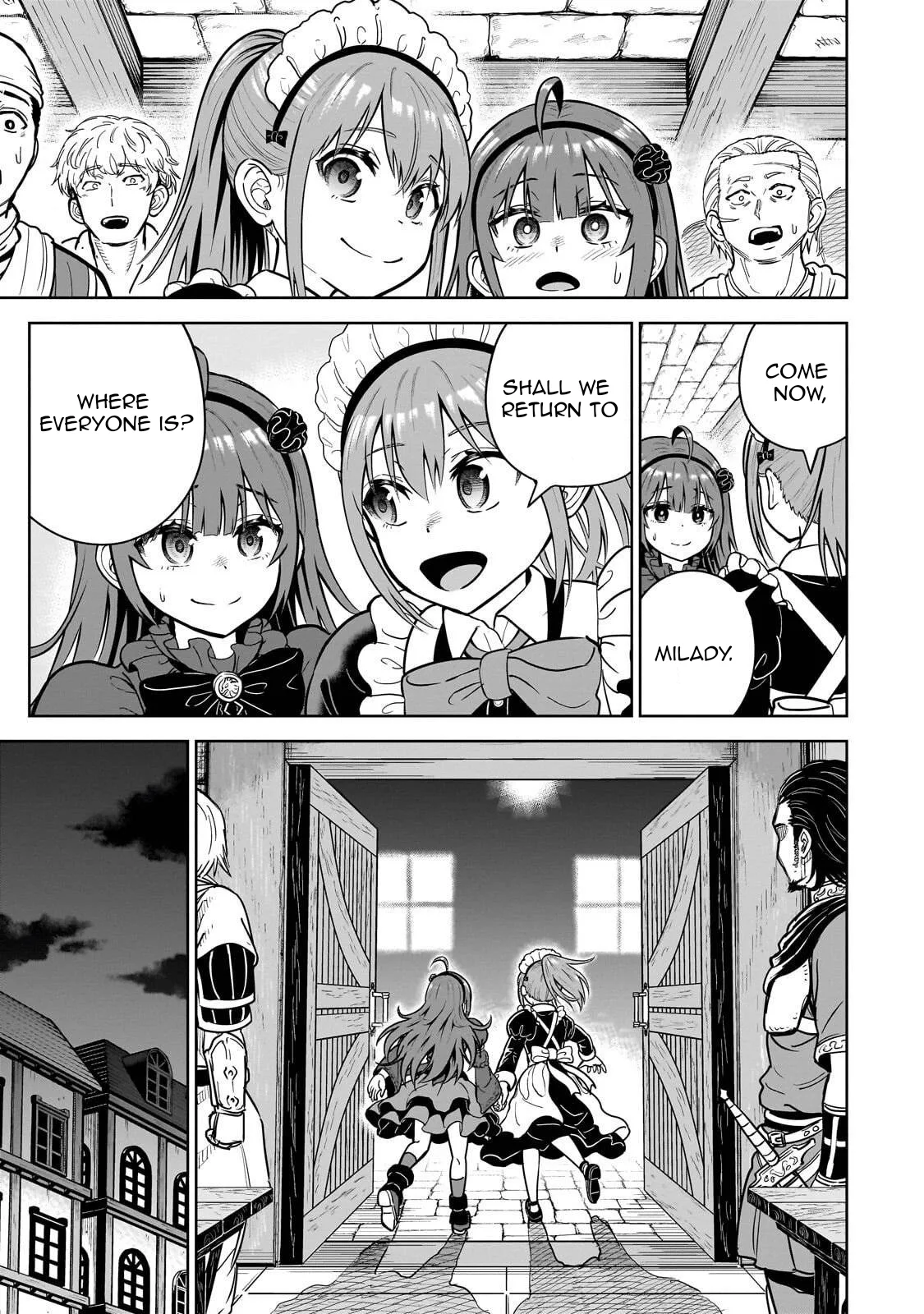 Sword Saint Reborn as a Maid, Ruling with a Broom. Chapter 3 page 29