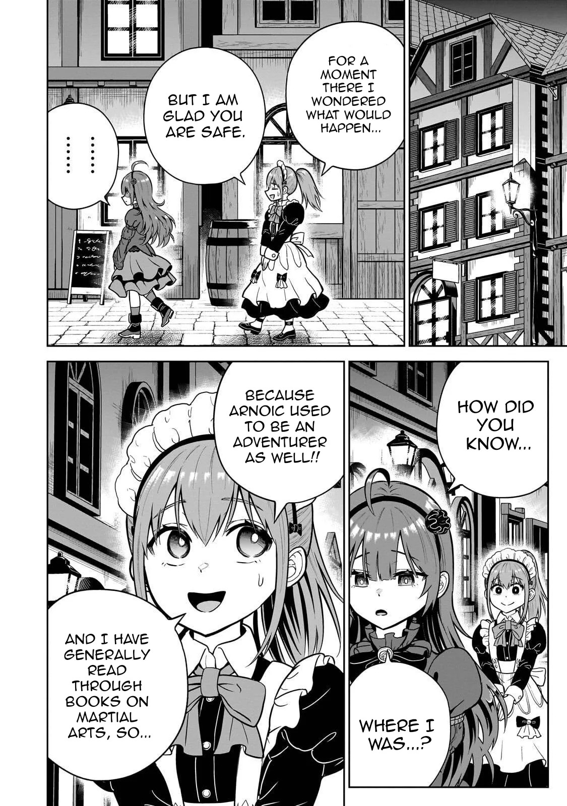 Sword Saint Reborn as a Maid, Ruling with a Broom. Chapter 3 page 30
