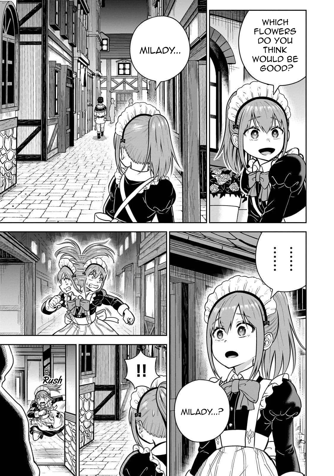 Sword Saint Reborn as a Maid, Ruling with a Broom. Chapter 3 page 33