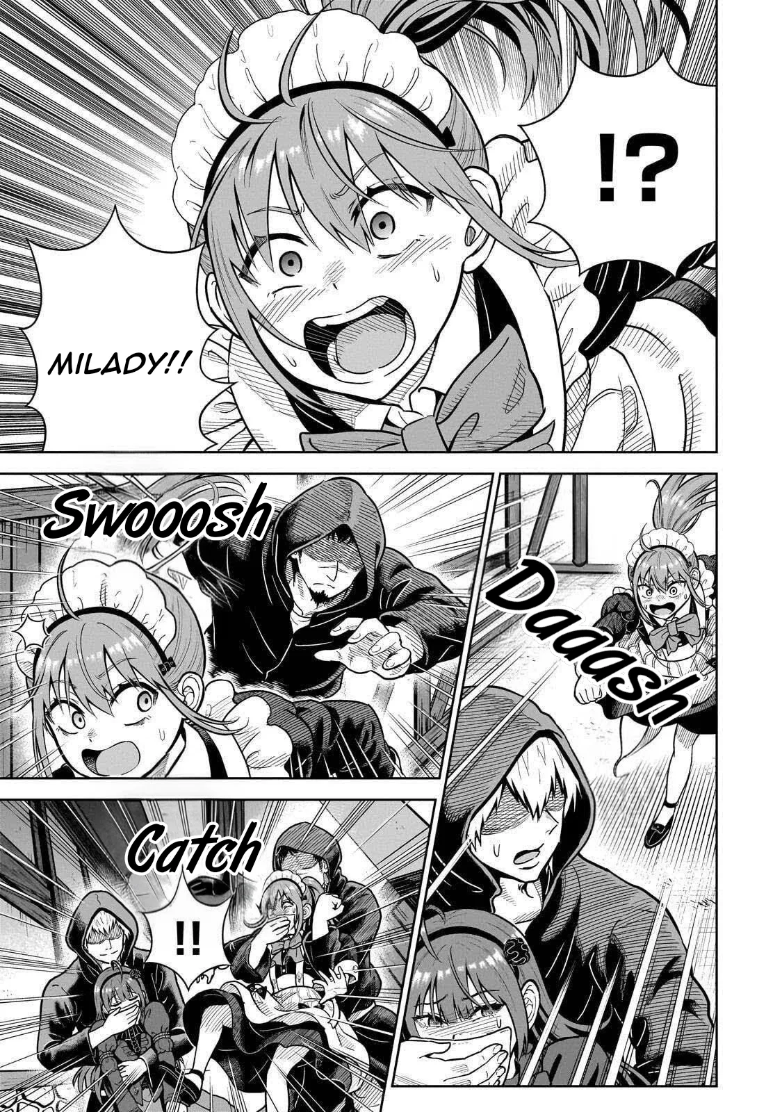 Sword Saint Reborn as a Maid, Ruling with a Broom. Chapter 3 page 35