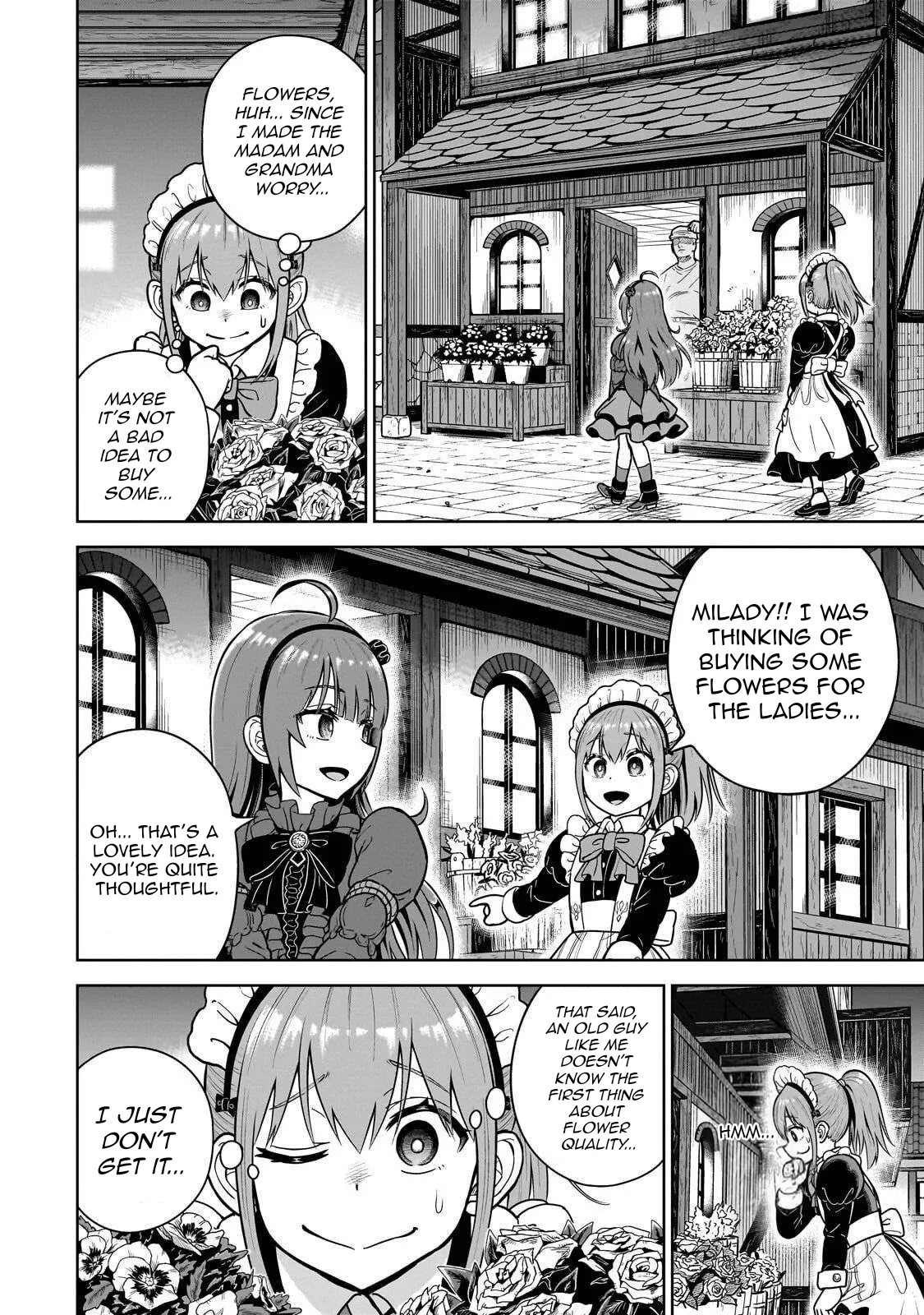 Sword Saint Reborn as a Maid, Ruling with a Broom. Chapter 3 page 32