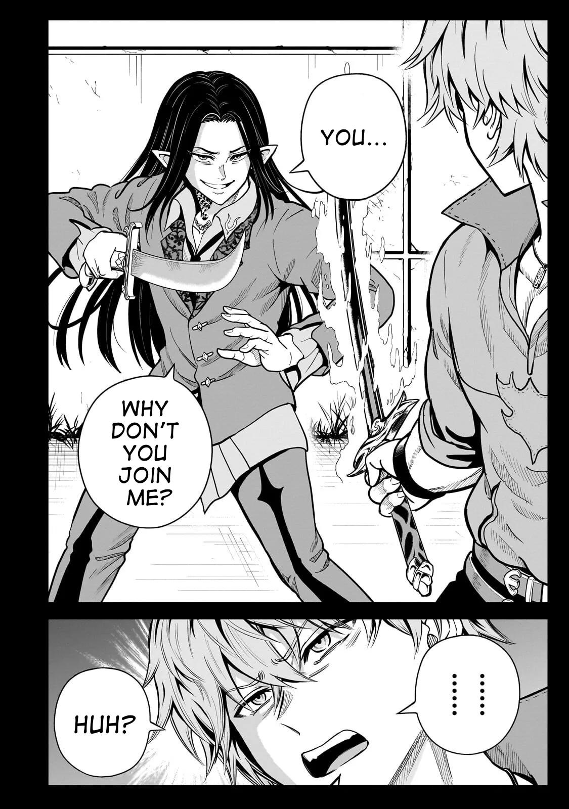 Sword Saint Reborn as a Maid, Ruling with a Broom. Chapter 4 page 2