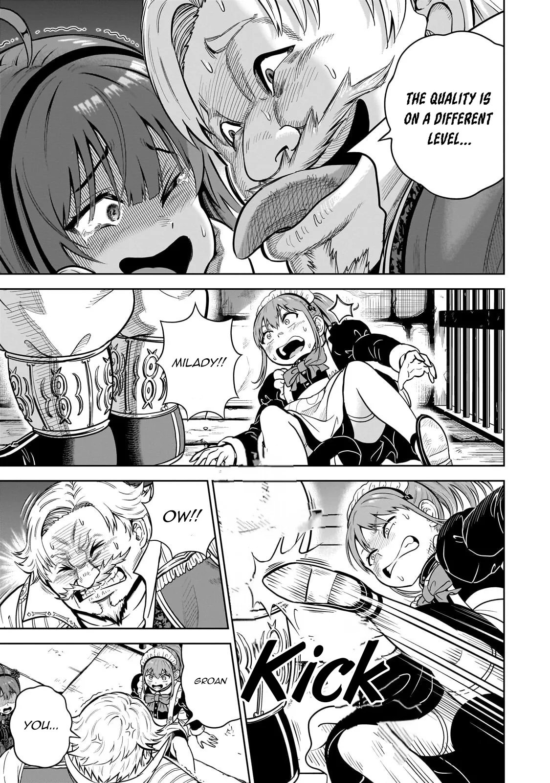 Sword Saint Reborn as a Maid, Ruling with a Broom. Chapter 4 page 24