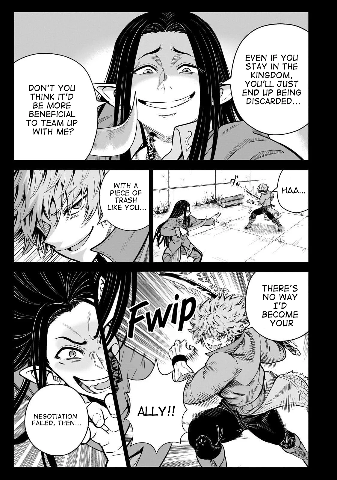 Sword Saint Reborn as a Maid, Ruling with a Broom. Chapter 4 page 3