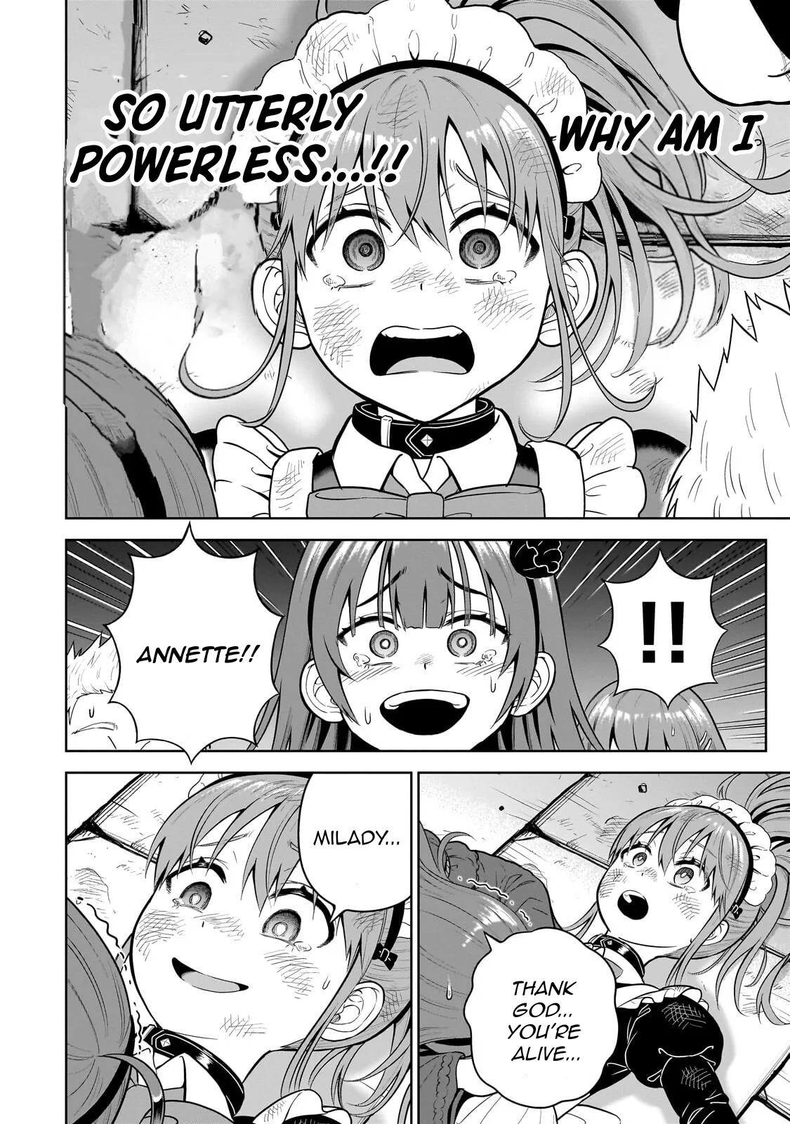 Sword Saint Reborn as a Maid, Ruling with a Broom. Chapter 4 page 33