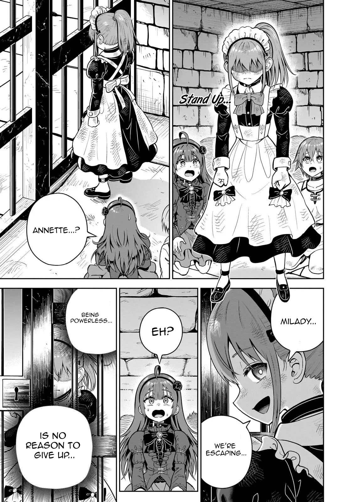 Sword Saint Reborn as a Maid, Ruling with a Broom. Chapter 4 page 36