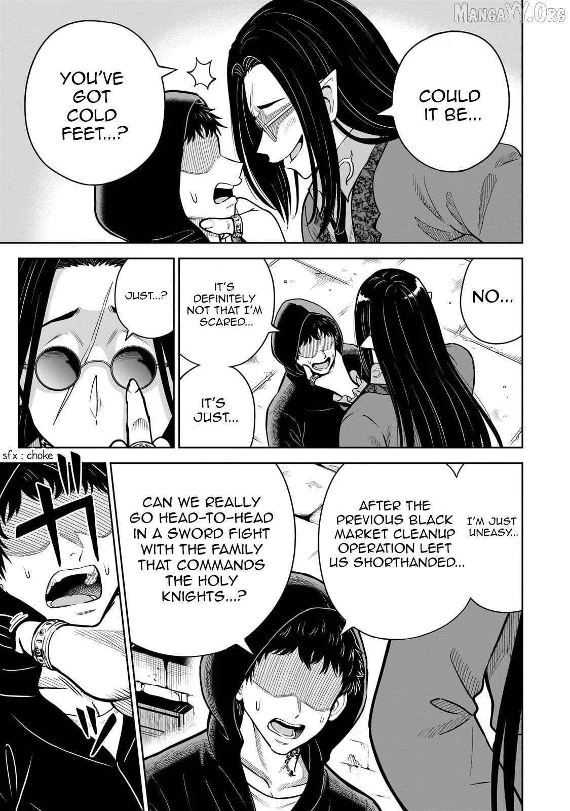 Sword Saint Reborn as a Maid, Ruling with a Broom. Chapter 5 page 5
