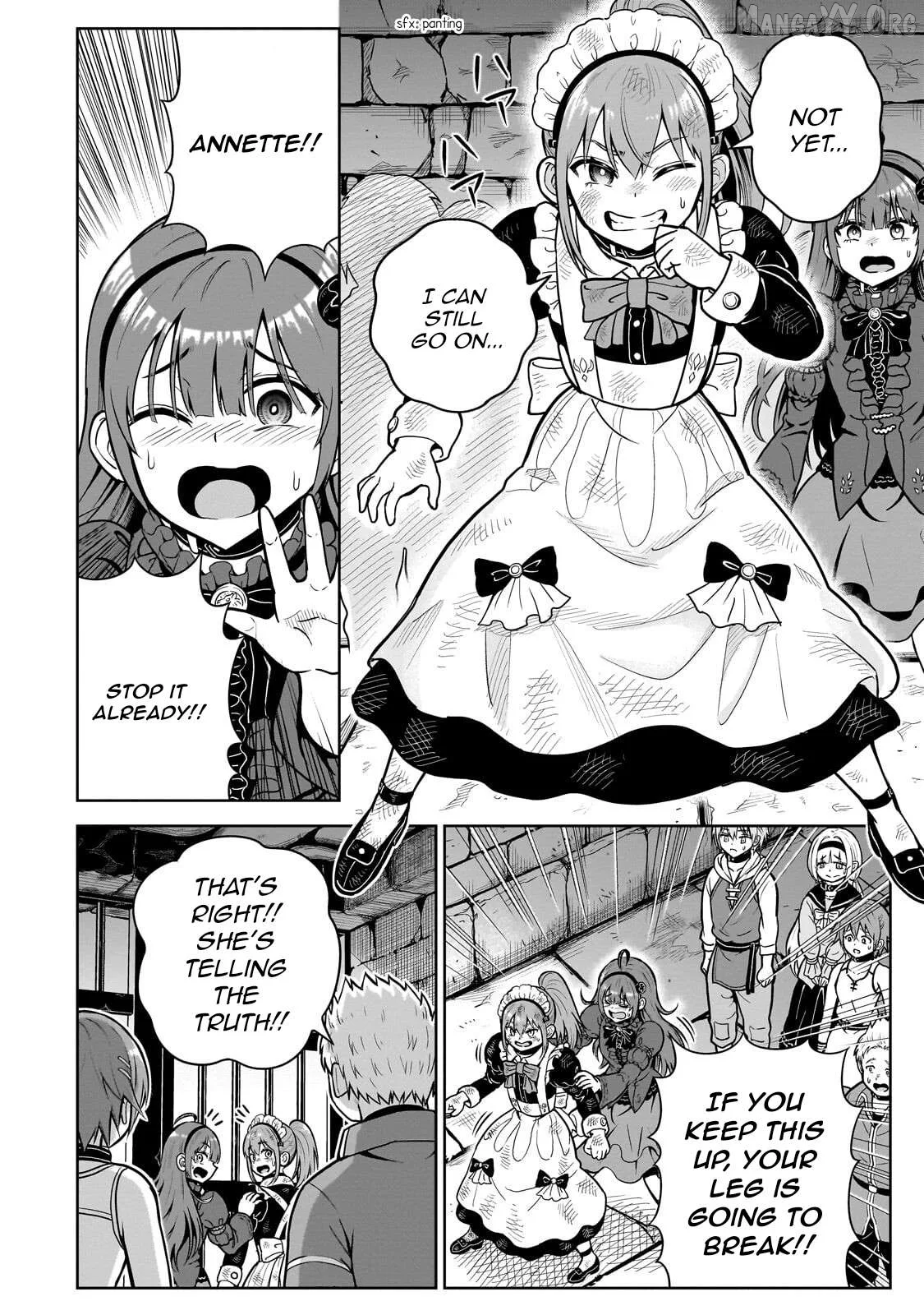 Sword Saint Reborn as a Maid, Ruling with a Broom. Chapter 5 page 12
