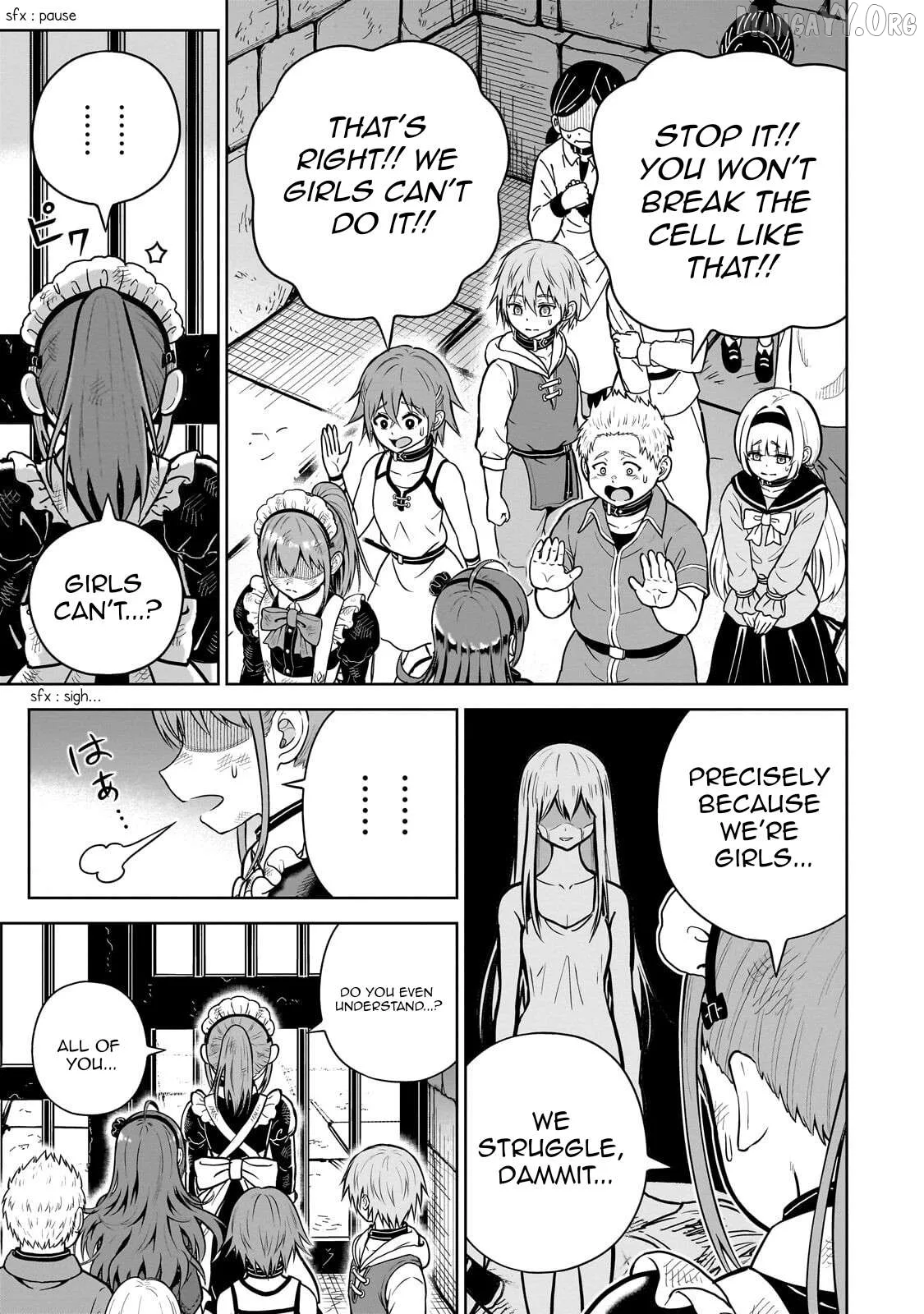Sword Saint Reborn as a Maid, Ruling with a Broom. Chapter 5 page 13