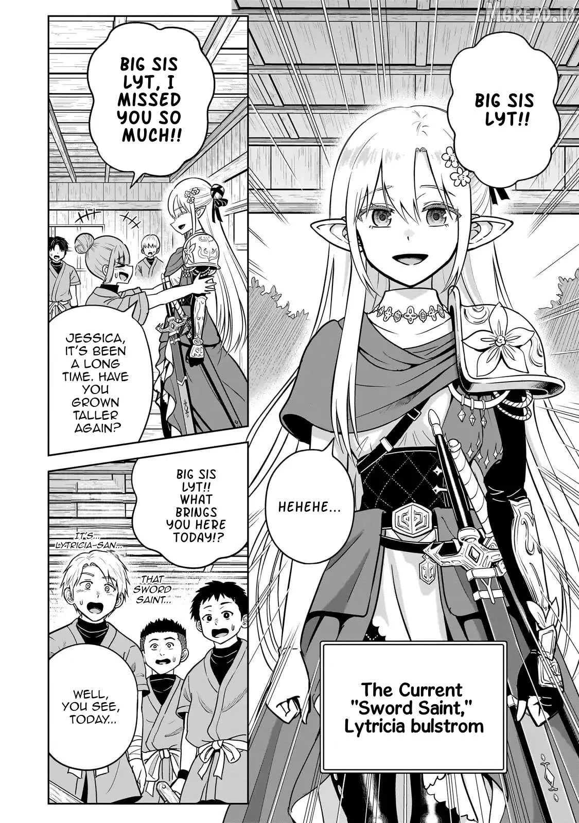 Sword Saint Reborn as a Maid, Ruling with a Broom. Chapter 6 page 2