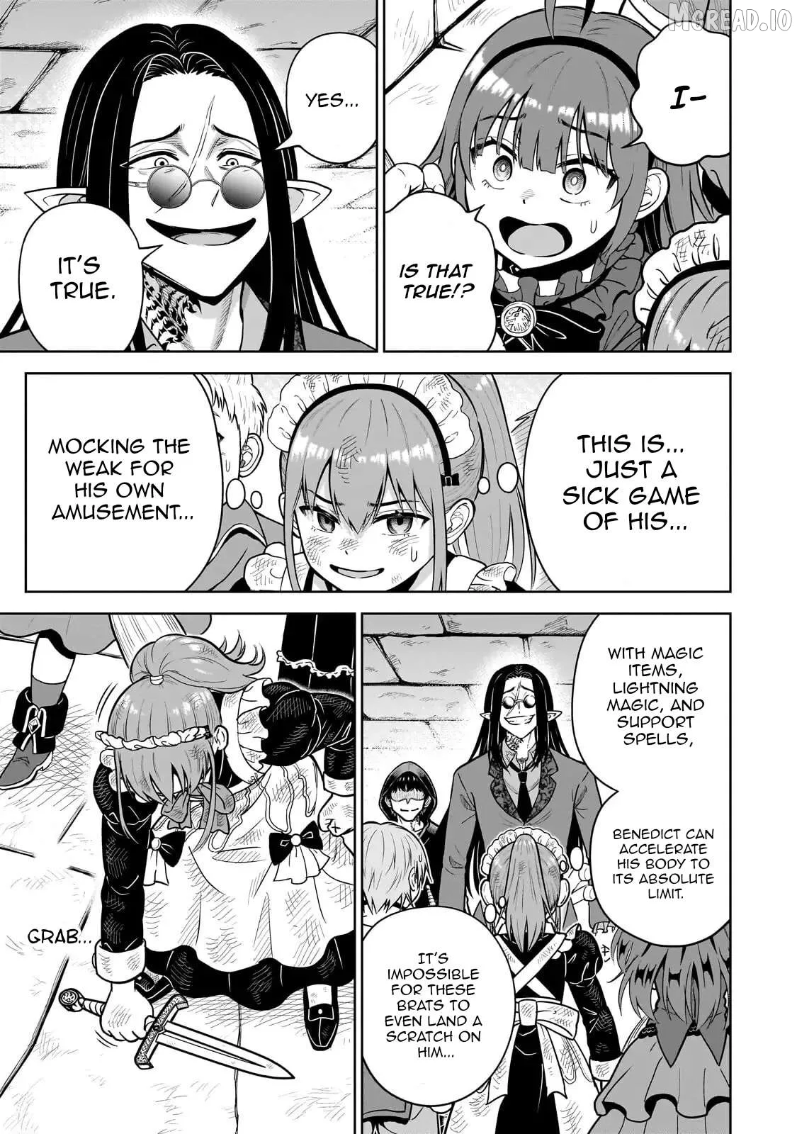 Sword Saint Reborn as a Maid, Ruling with a Broom. Chapter 6 page 13