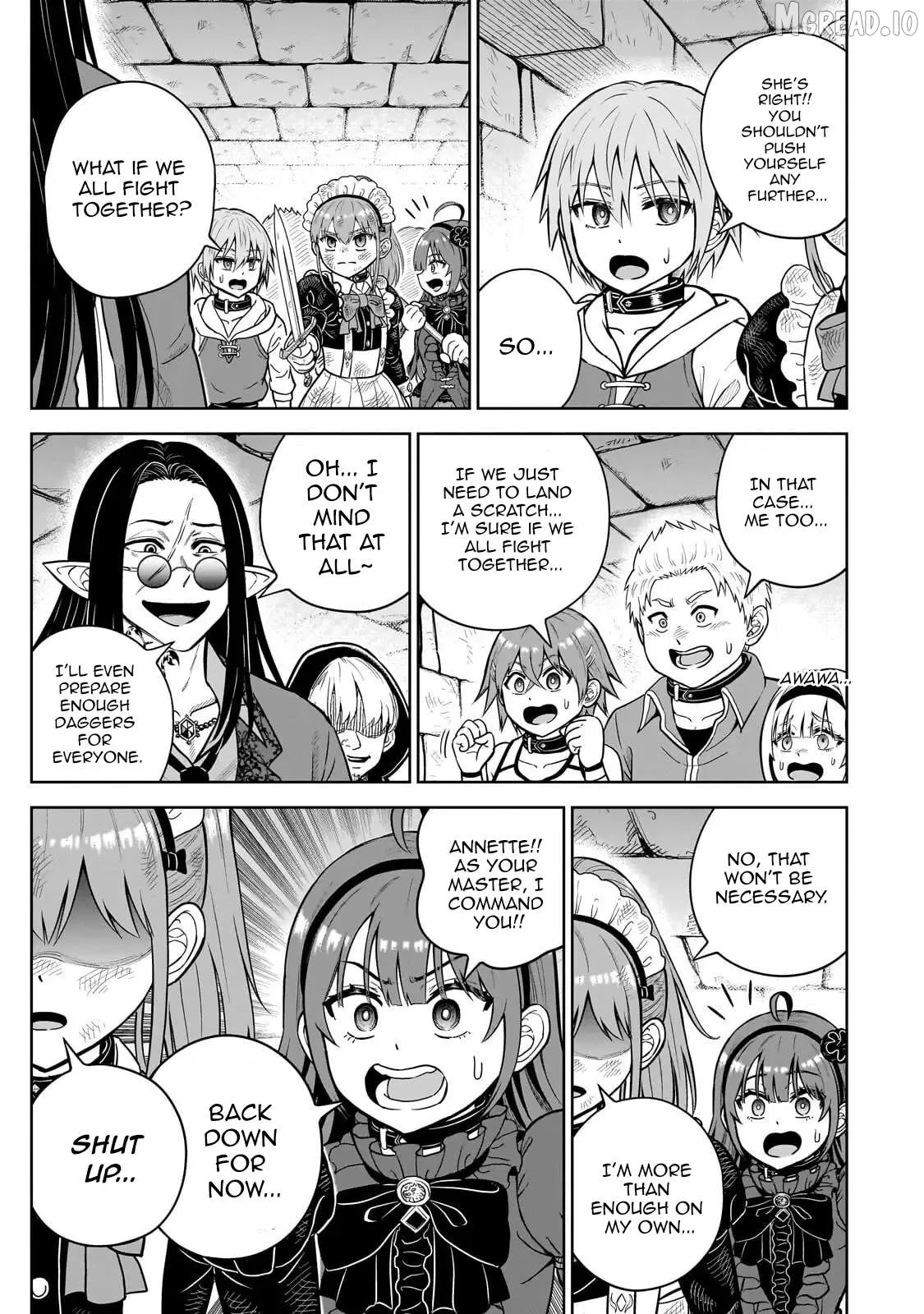 Sword Saint Reborn as a Maid, Ruling with a Broom. Chapter 6 page 15
