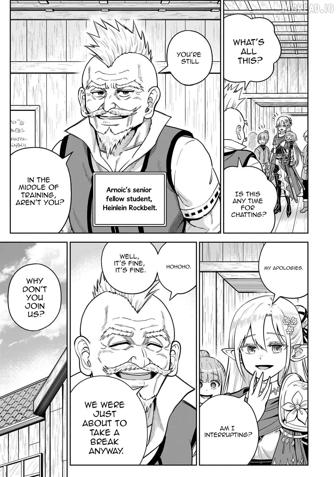 Sword Saint Reborn as a Maid, Ruling with a Broom. Chapter 6 page 3