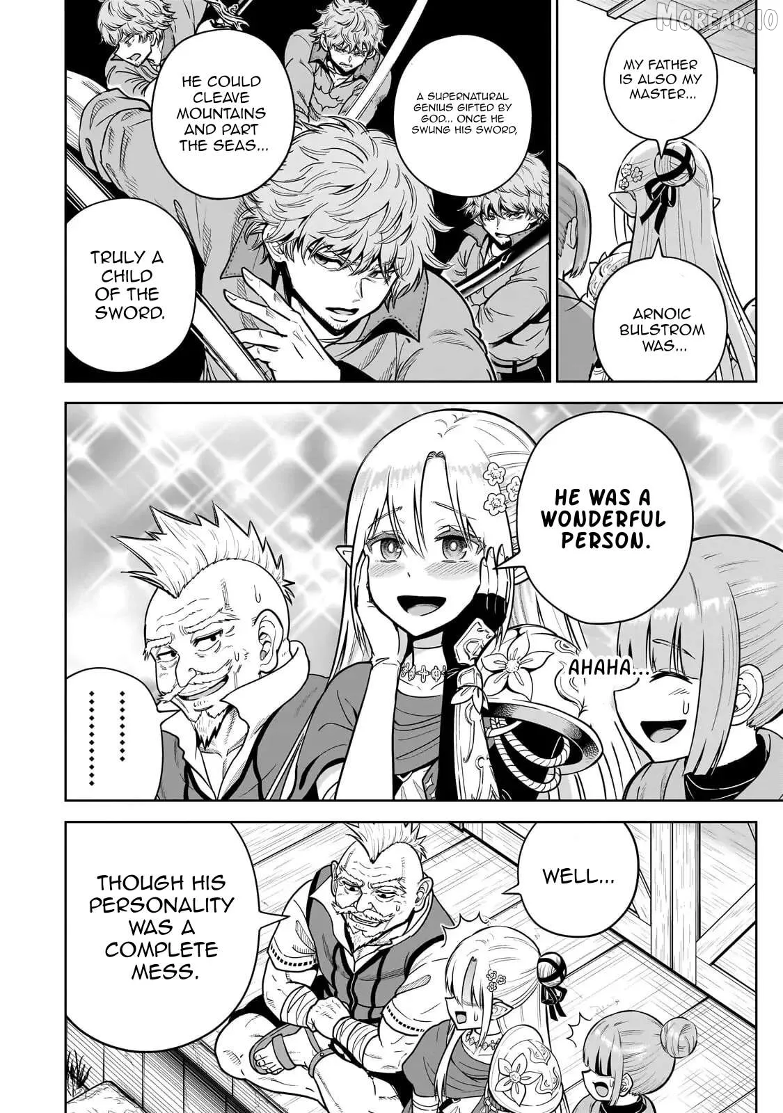 Sword Saint Reborn as a Maid, Ruling with a Broom. Chapter 6 page 6