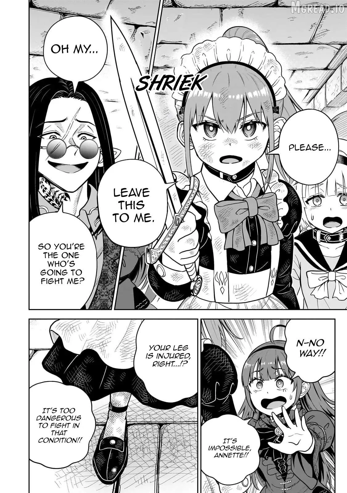 Sword Saint Reborn as a Maid, Ruling with a Broom. Chapter 6 page 14