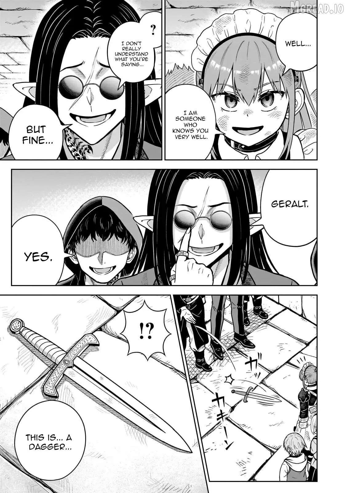 Sword Saint Reborn as a Maid, Ruling with a Broom. Chapter 6 page 11