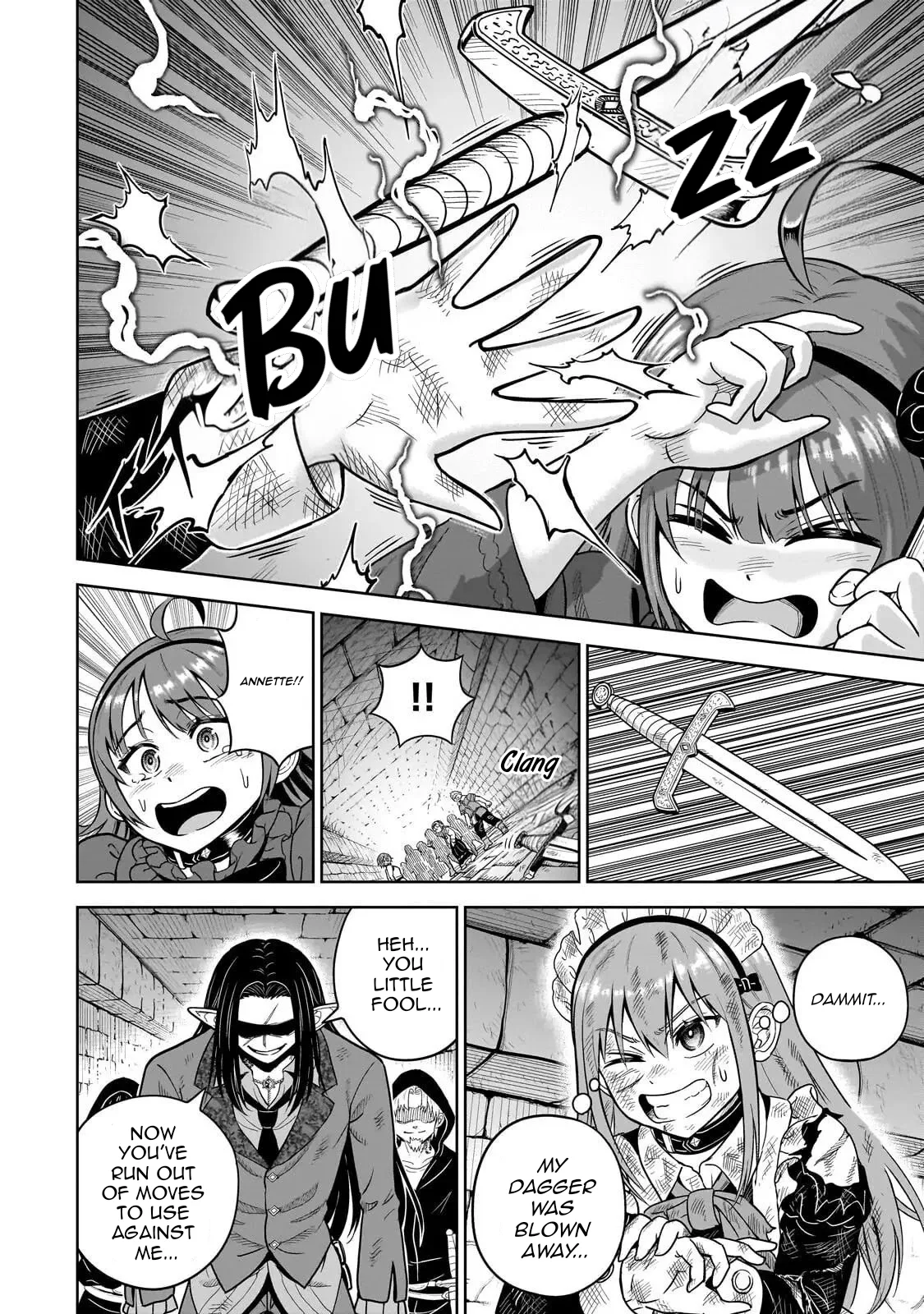 Sword Saint Reborn as a Maid, Ruling with a Broom. Chapter 7.1 page 16