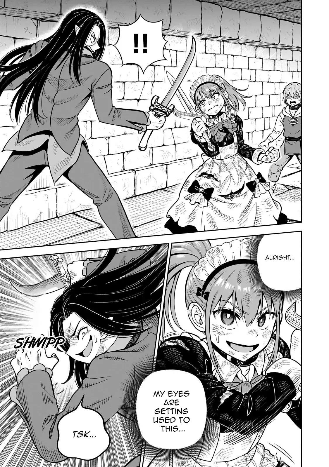 Sword Saint Reborn as a Maid, Ruling with a Broom. Chapter 7.1 page 3