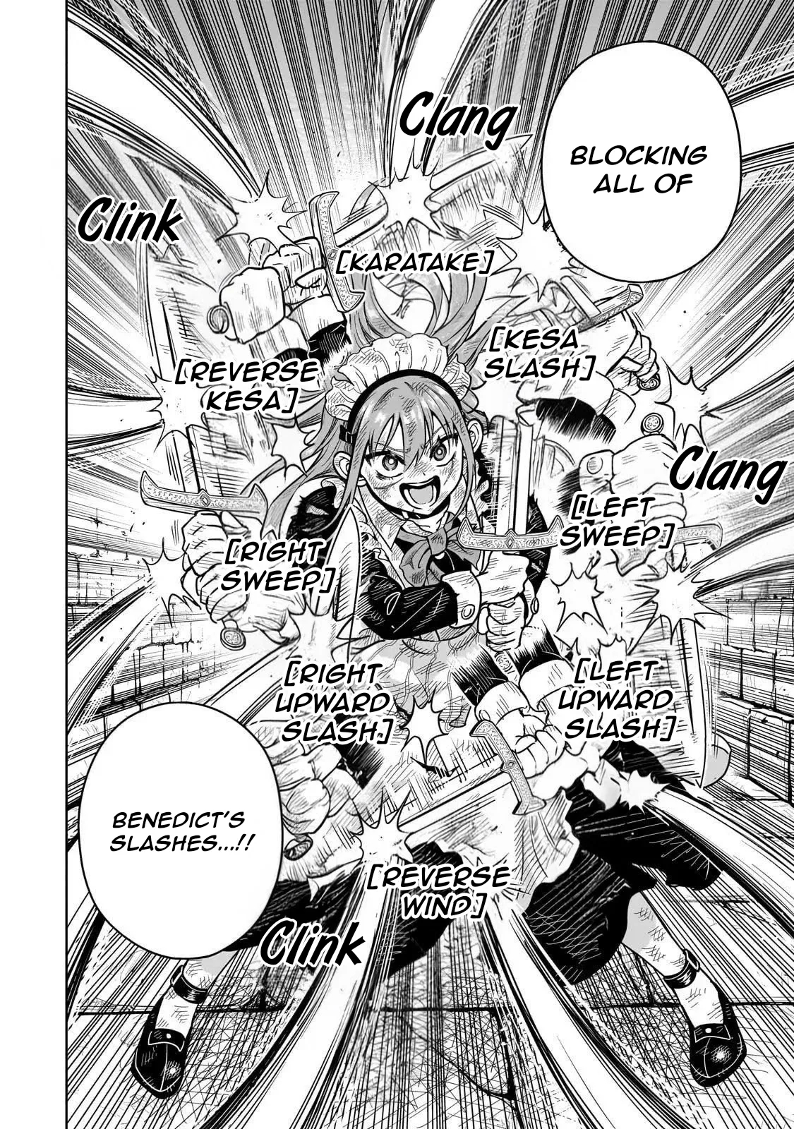 Sword Saint Reborn as a Maid, Ruling with a Broom. Chapter 7.1 page 12