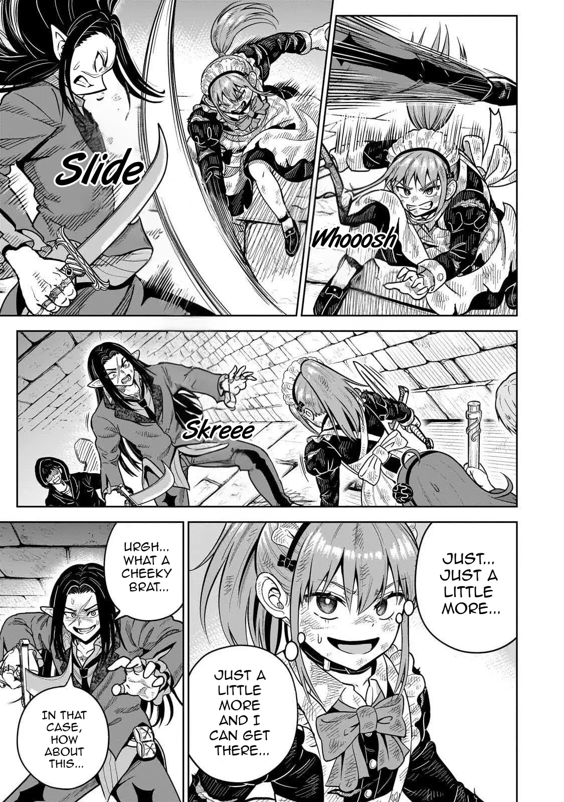 Sword Saint Reborn as a Maid, Ruling with a Broom. Chapter 7.1 page 5