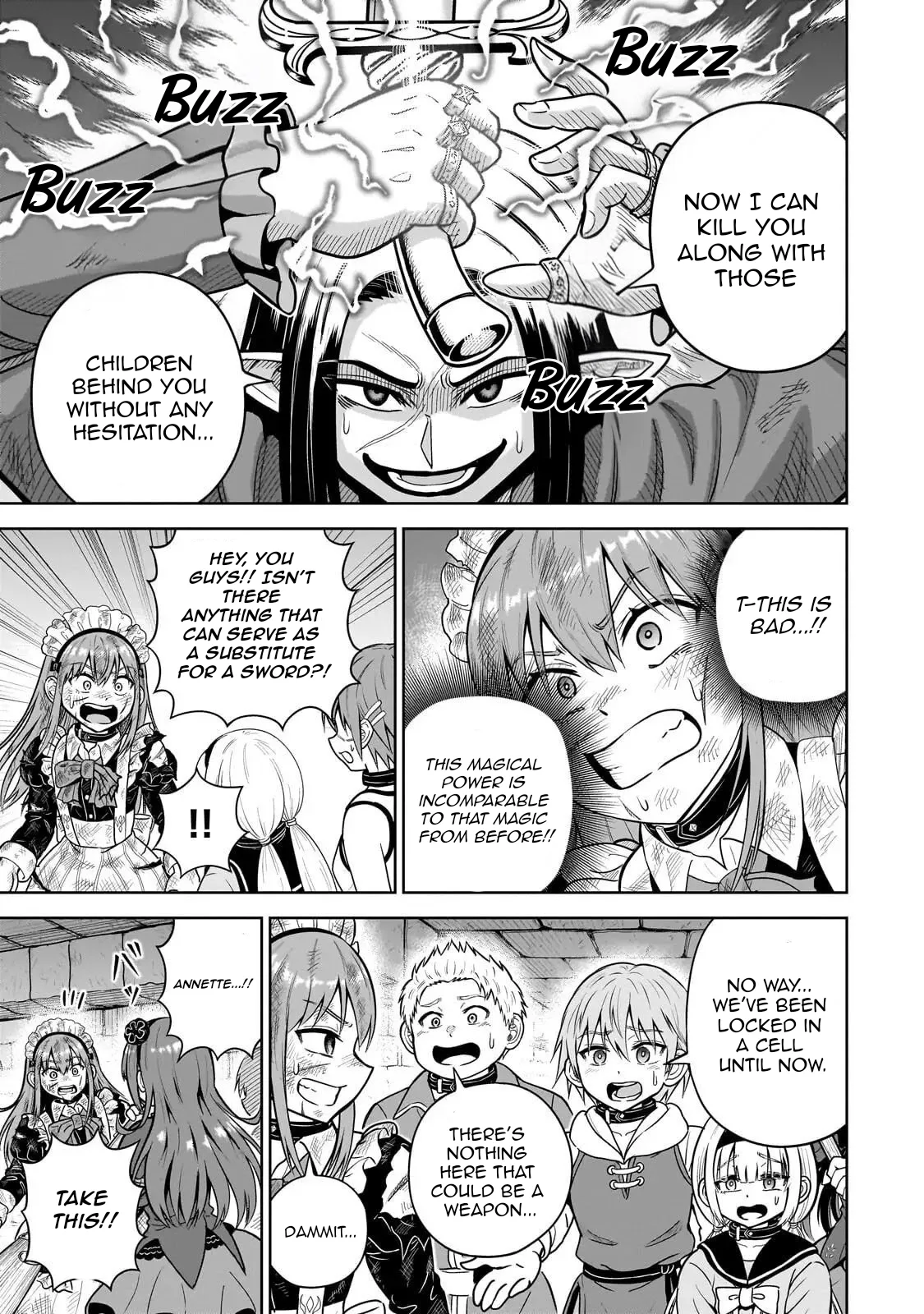 Sword Saint Reborn as a Maid, Ruling with a Broom. Chapter 7.1 page 17