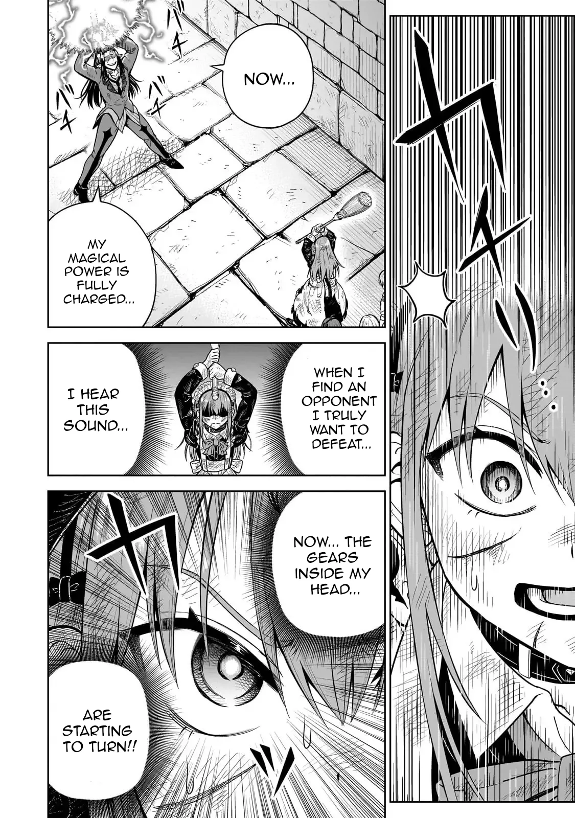 Sword Saint Reborn as a Maid, Ruling with a Broom. Chapter 7.1 page 24