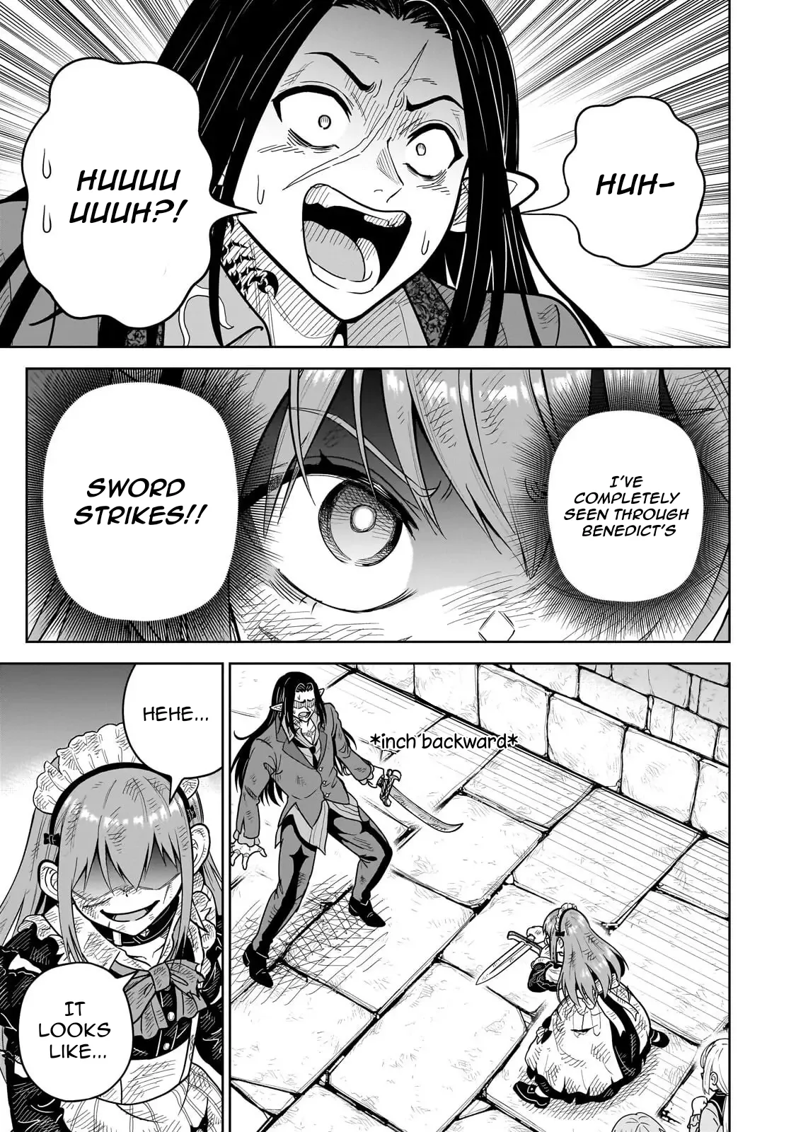 Sword Saint Reborn as a Maid, Ruling with a Broom. Chapter 7.1 page 13