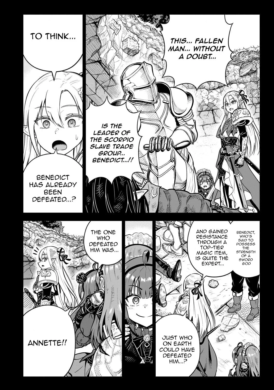 Sword Saint Reborn as a Maid, Ruling with a Broom. Chapter 8 page 20