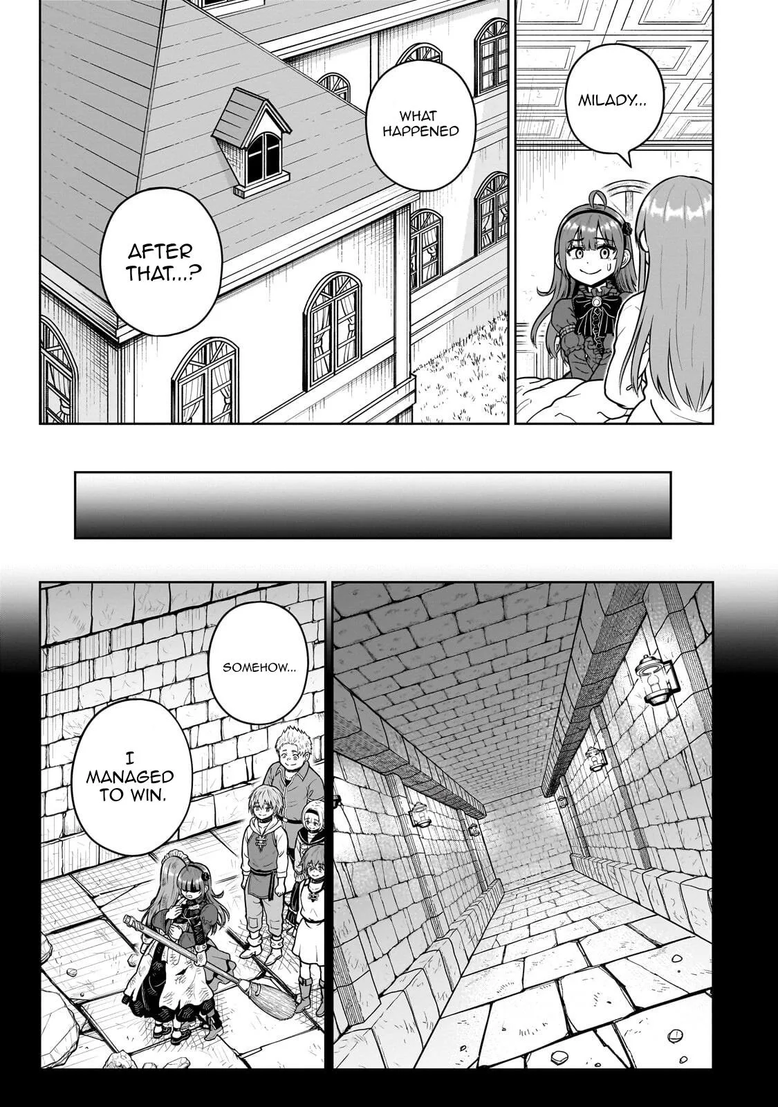 Sword Saint Reborn as a Maid, Ruling with a Broom. Chapter 8 page 7