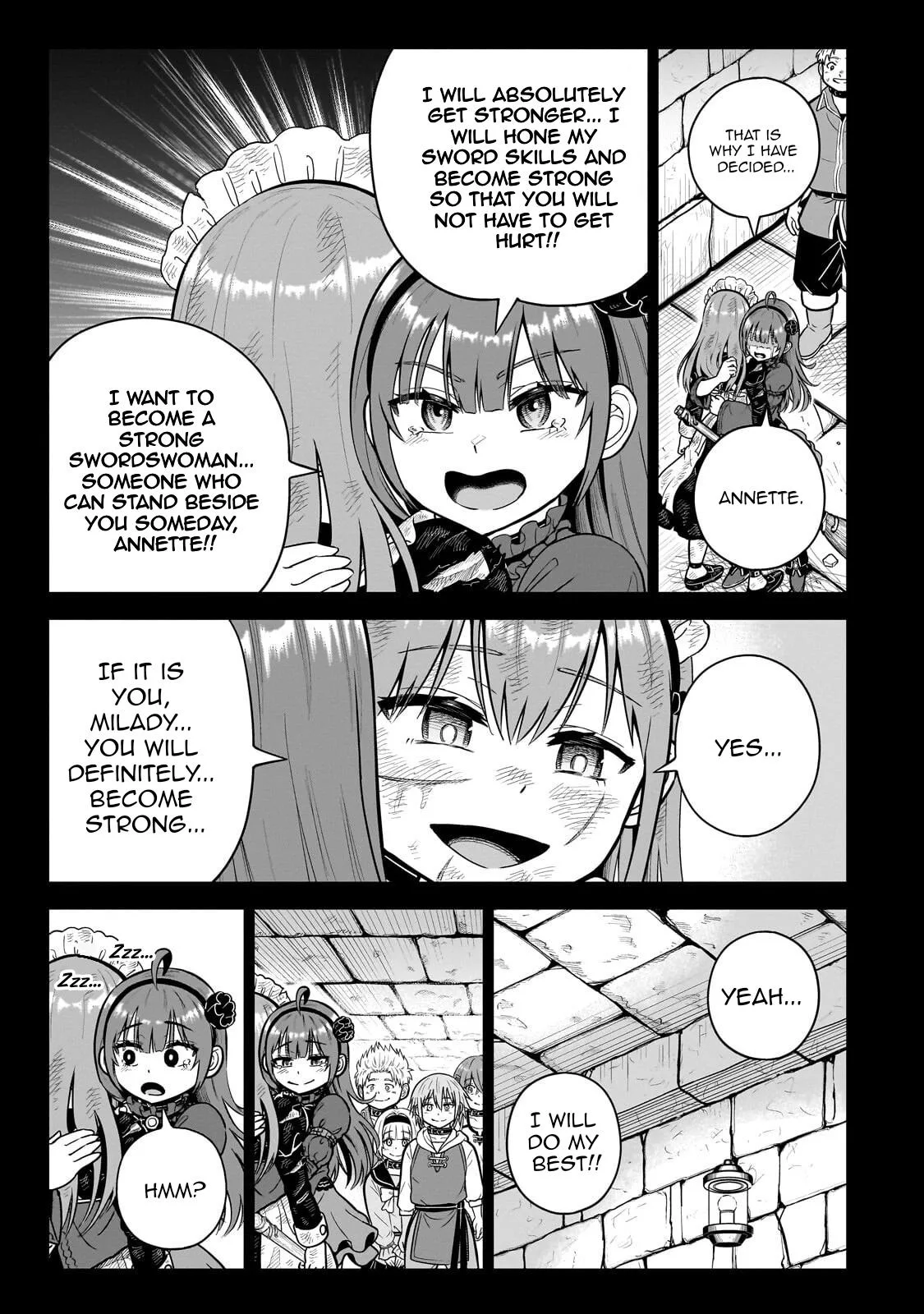 Sword Saint Reborn as a Maid, Ruling with a Broom. Chapter 8 page 9