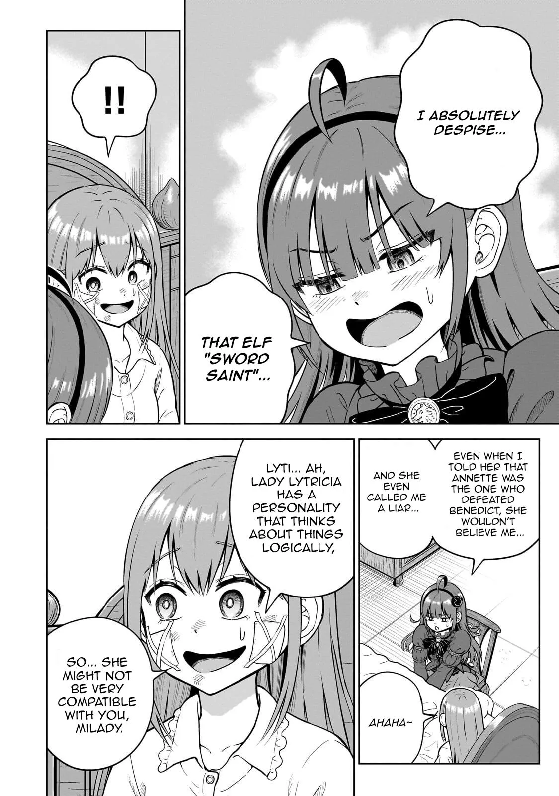 Sword Saint Reborn as a Maid, Ruling with a Broom. Chapter 8 page 24