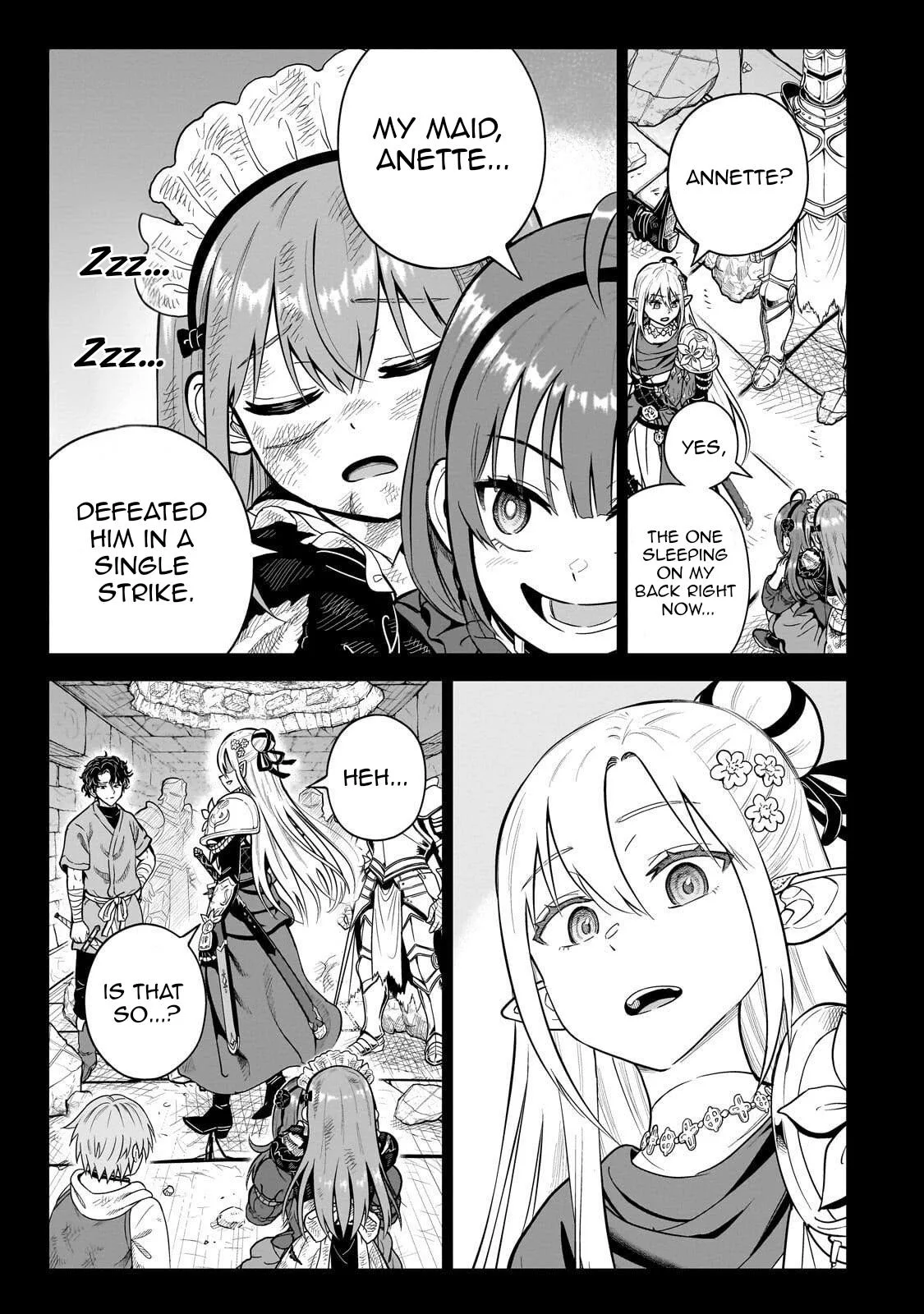 Sword Saint Reborn as a Maid, Ruling with a Broom. Chapter 8 page 21