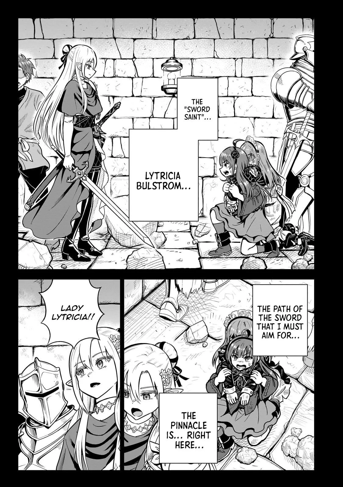 Sword Saint Reborn as a Maid, Ruling with a Broom. Chapter 8 page 19