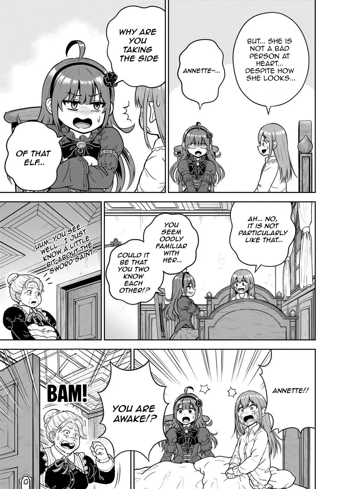 Sword Saint Reborn as a Maid, Ruling with a Broom. Chapter 8 page 25