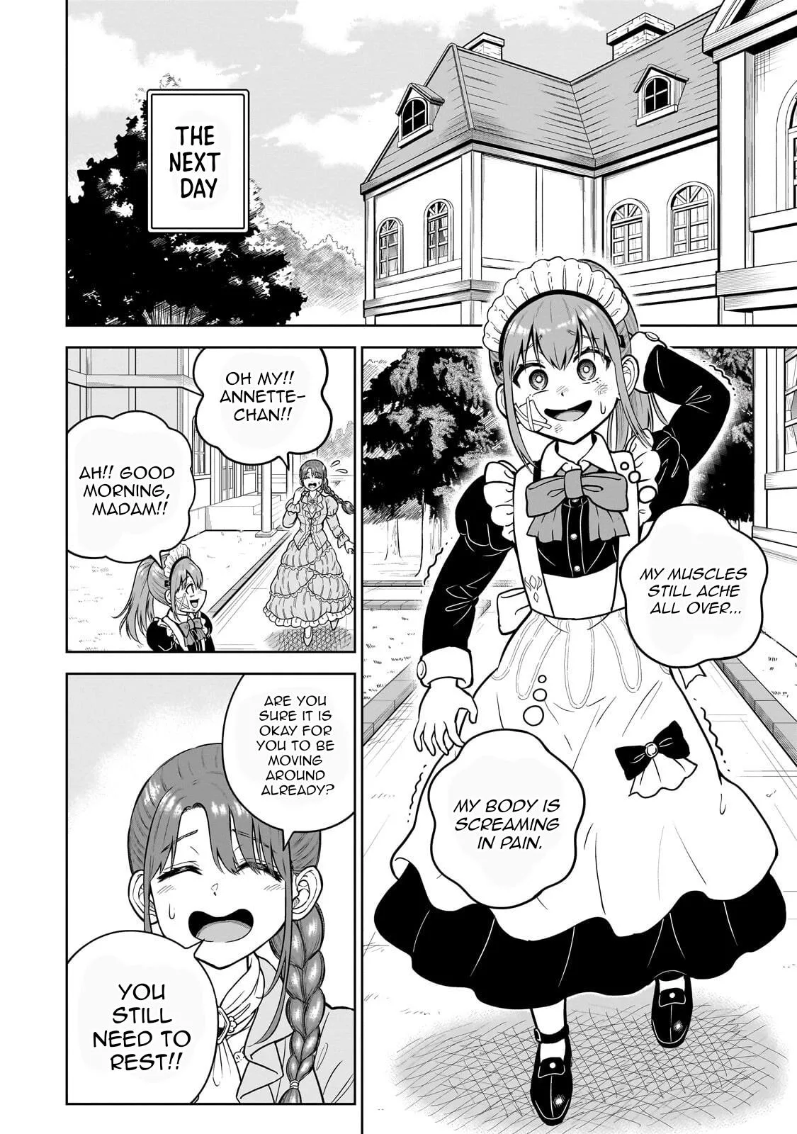 Sword Saint Reborn as a Maid, Ruling with a Broom. Chapter 8 page 28