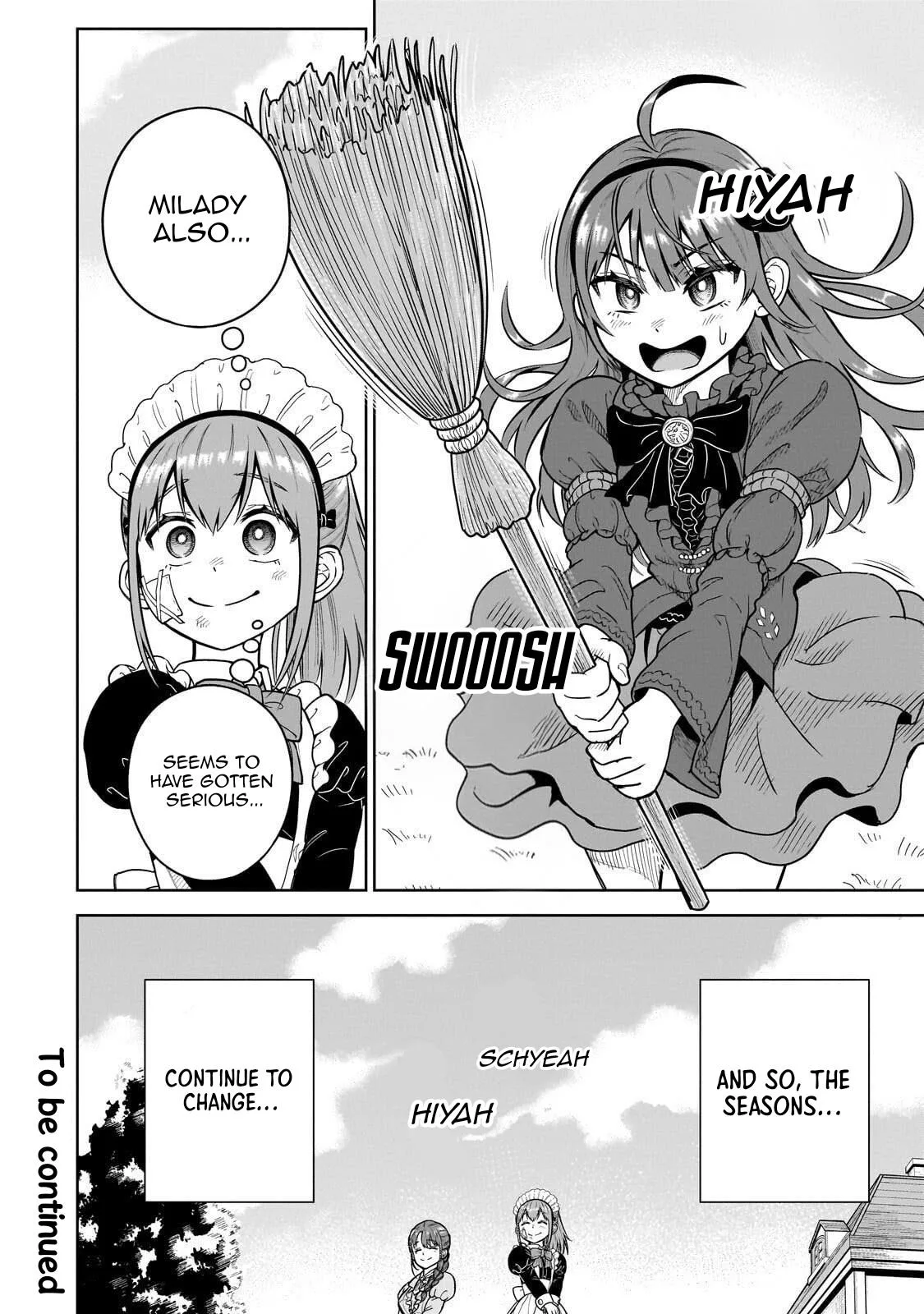 Sword Saint Reborn as a Maid, Ruling with a Broom. Chapter 8 page 30