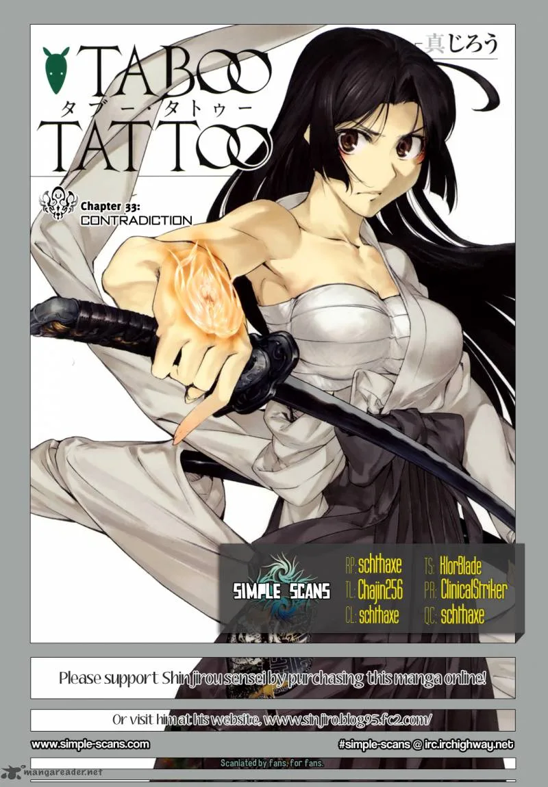 Taboo-Tattoo Chapter 33 page 1