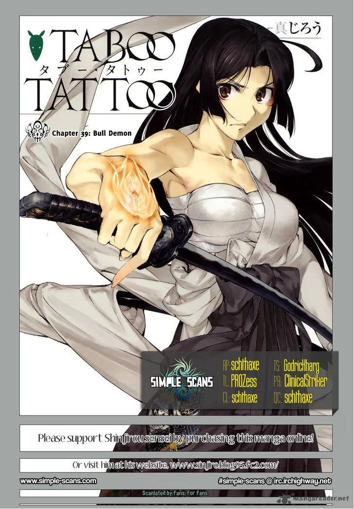 Taboo-Tattoo Chapter 39 page 1