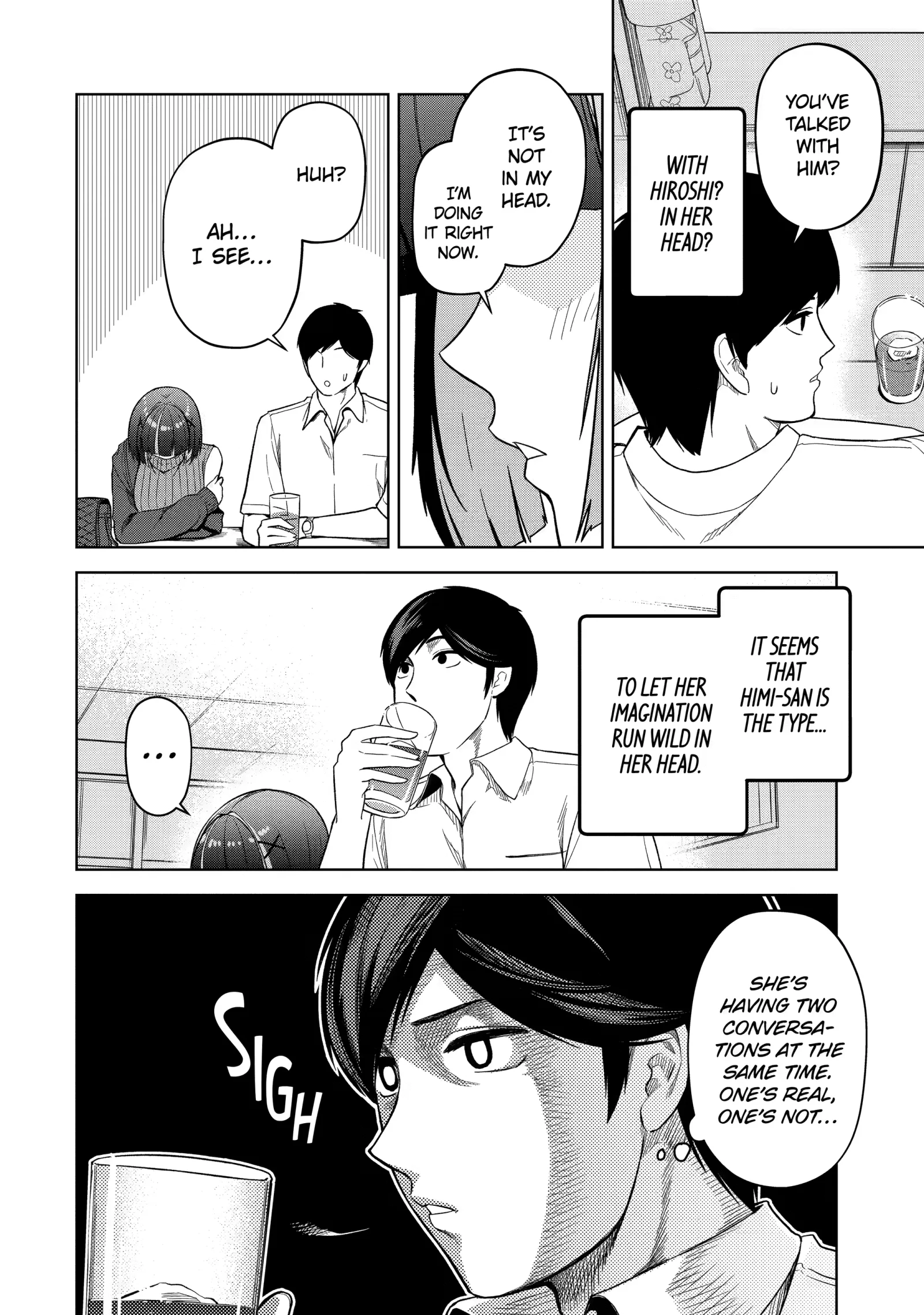 Tachi Nomi Izakaya De Kei Joshidaisei Ga Tonari Ni Kuru Hanashi Chapter 18 page 12