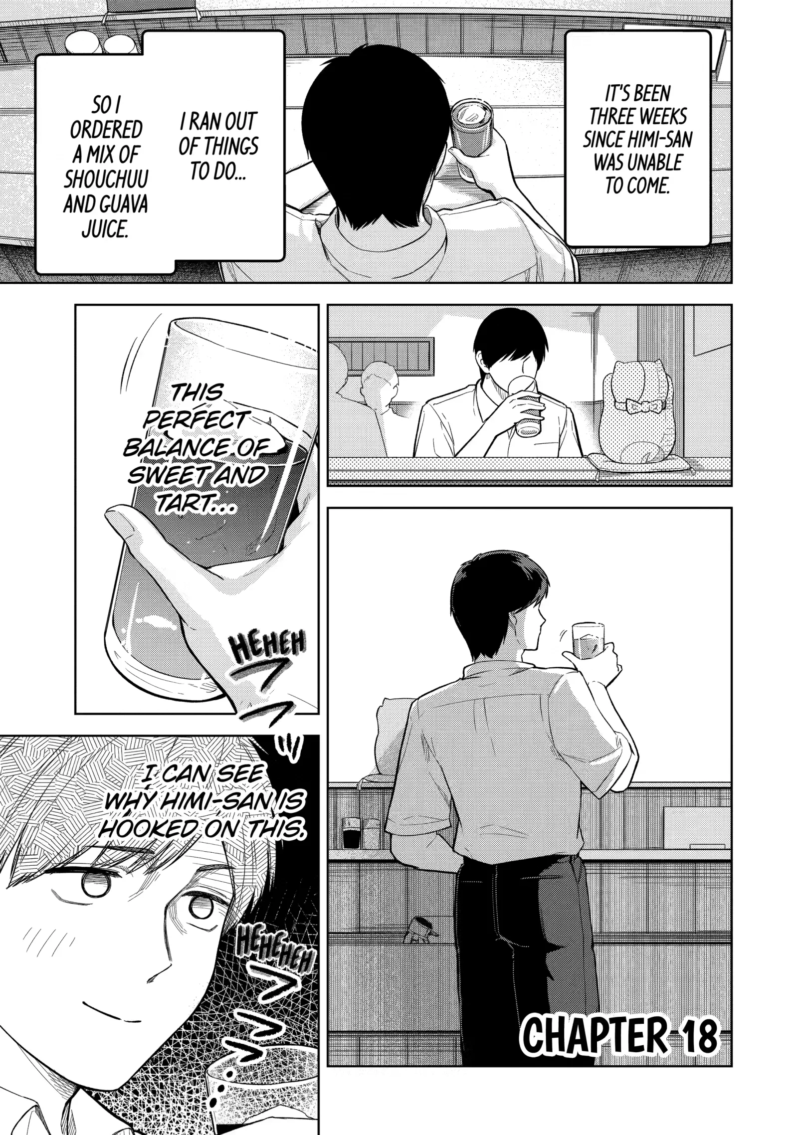 Tachi Nomi Izakaya De Kei Joshidaisei Ga Tonari Ni Kuru Hanashi Chapter 18 page 1