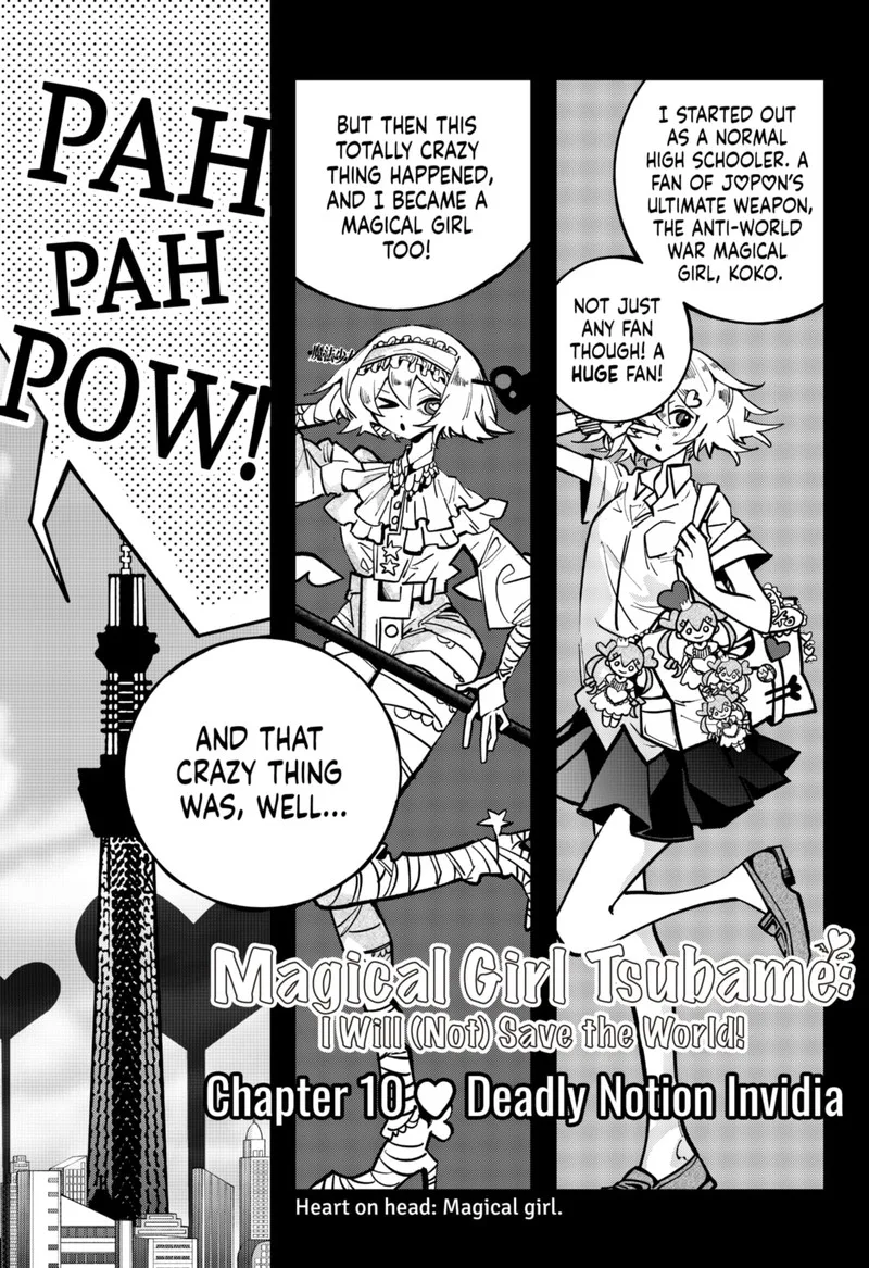 Tai Sekaiyou Mahou Shoujo Tsubame Chapter 10 page 1