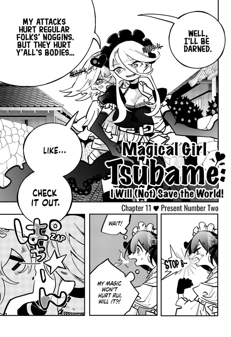 Tai Sekaiyou Mahou Shoujo Tsubame Chapter 11 page 1