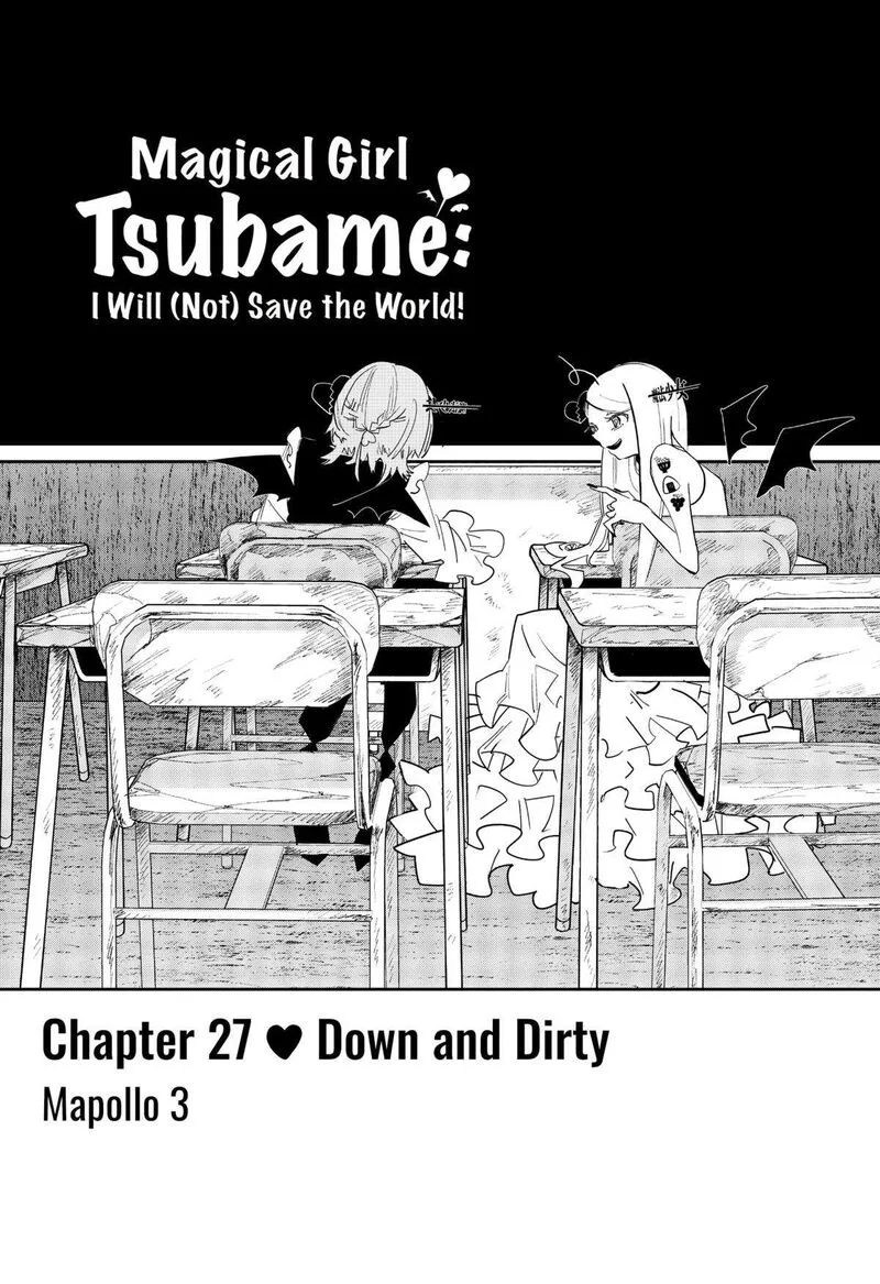 Tai Sekaiyou Mahou Shoujo Tsubame Chapter 27 page 1