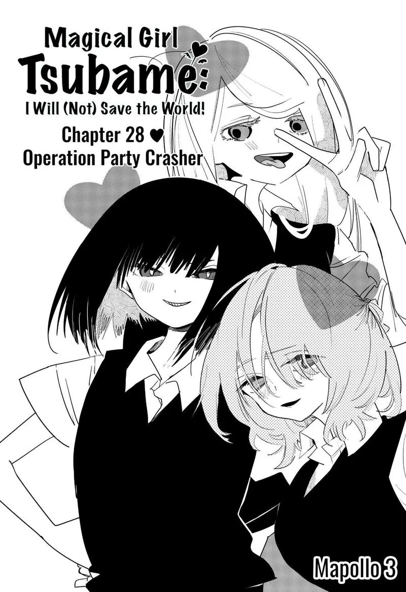 Tai Sekaiyou Mahou Shoujo Tsubame Chapter 28 page 1