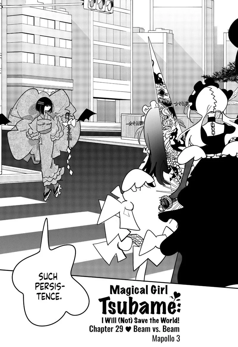 Tai Sekaiyou Mahou Shoujo Tsubame Chapter 29 page 1