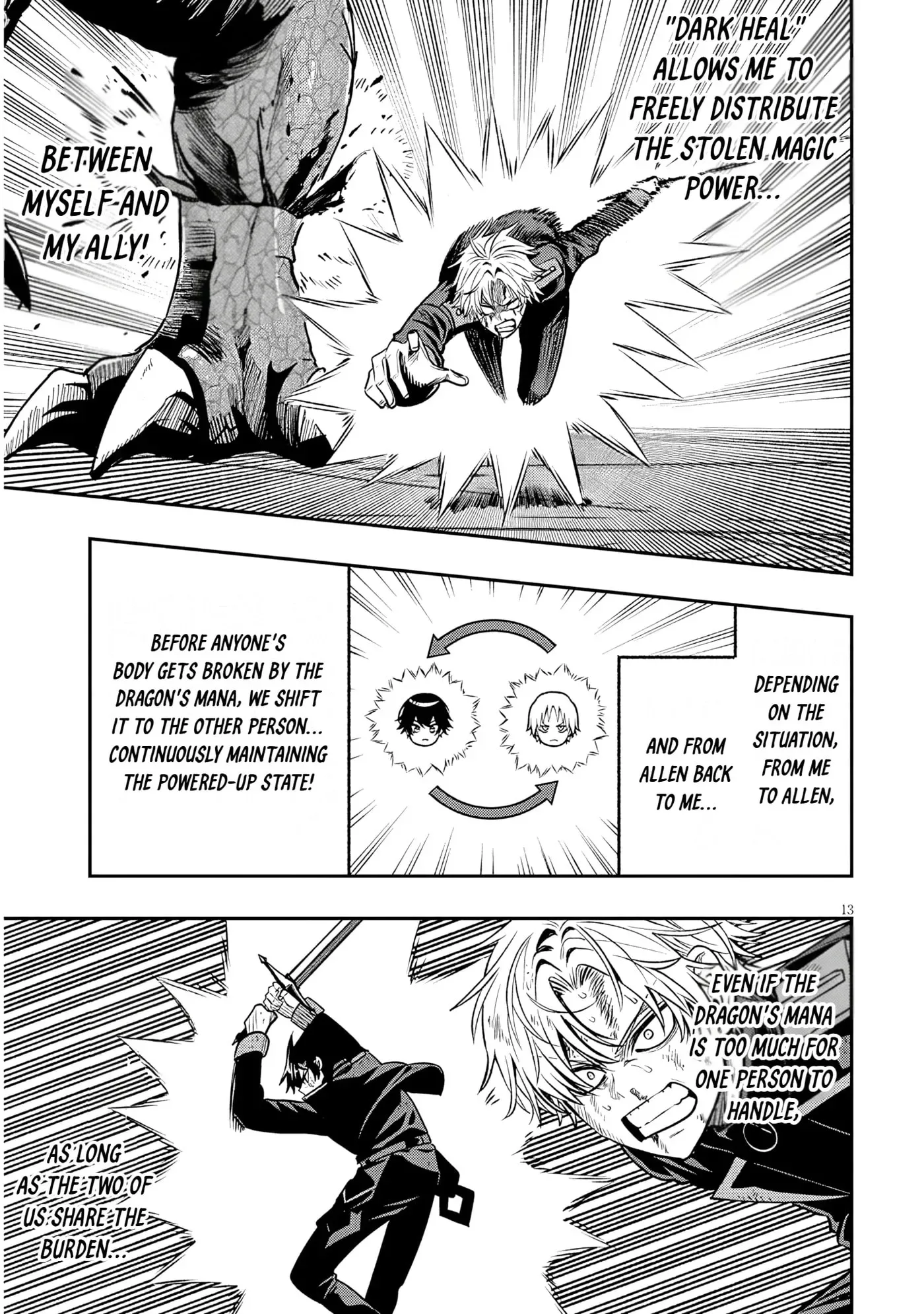 Taida na Akujoku Kizoku ni Tensei shita Ore, Scenario o Bukkowashitara Kikakugai no Maryoku de Saikyou ni Natta Chapter 25 page 13