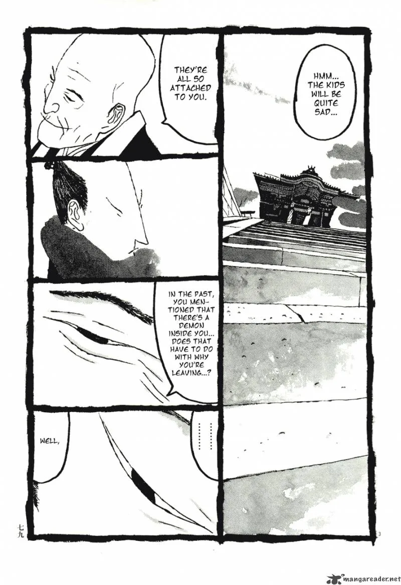 Takemitsu Zamurai Chapter 71 page 79