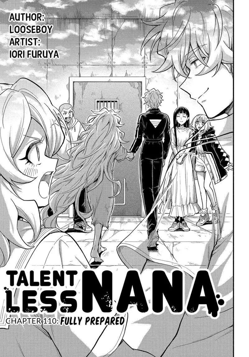 Talentless Nana Chapter 110 page 1