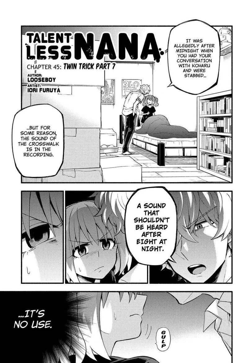 Talentless Nana Chapter 45 page 2